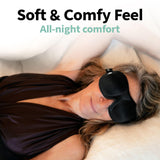Nidra masque-sommeil mousse-memoire-respirable confort durable et frais