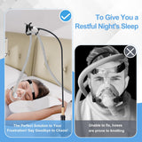 NIdreamCE porte-tuyau CPAP rotation 360° pour orientation facile.