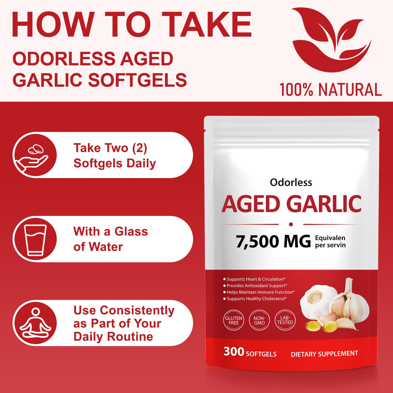 Ail biologique NIFEISHI en flacon, pureté garantie