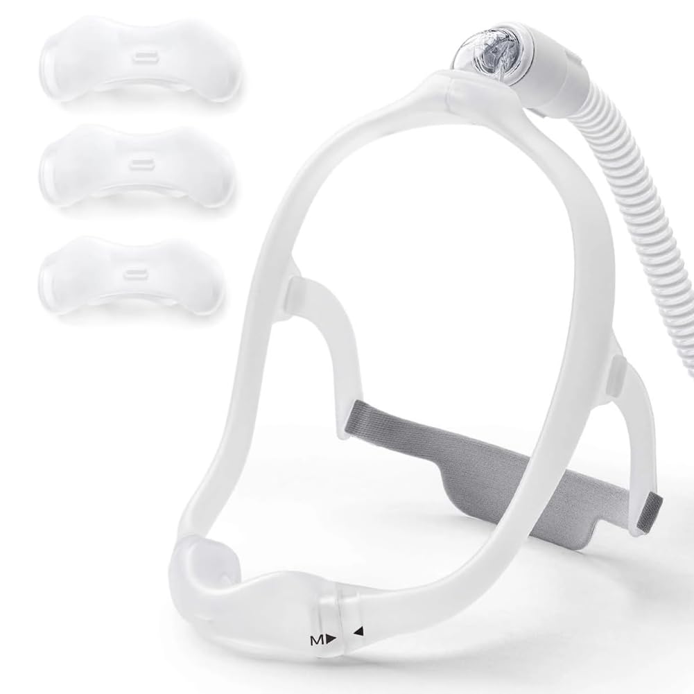 Nimisa cadre nasal DreamWear : ajustement confortable et réutilisable.