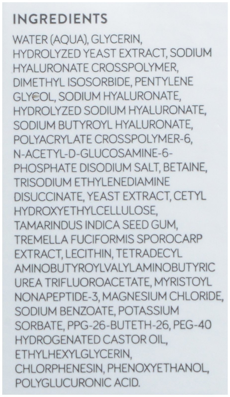 NIOD Multi-Molecular Hyaluronic Complex – texture lisse: base idéale pour routine beauté.