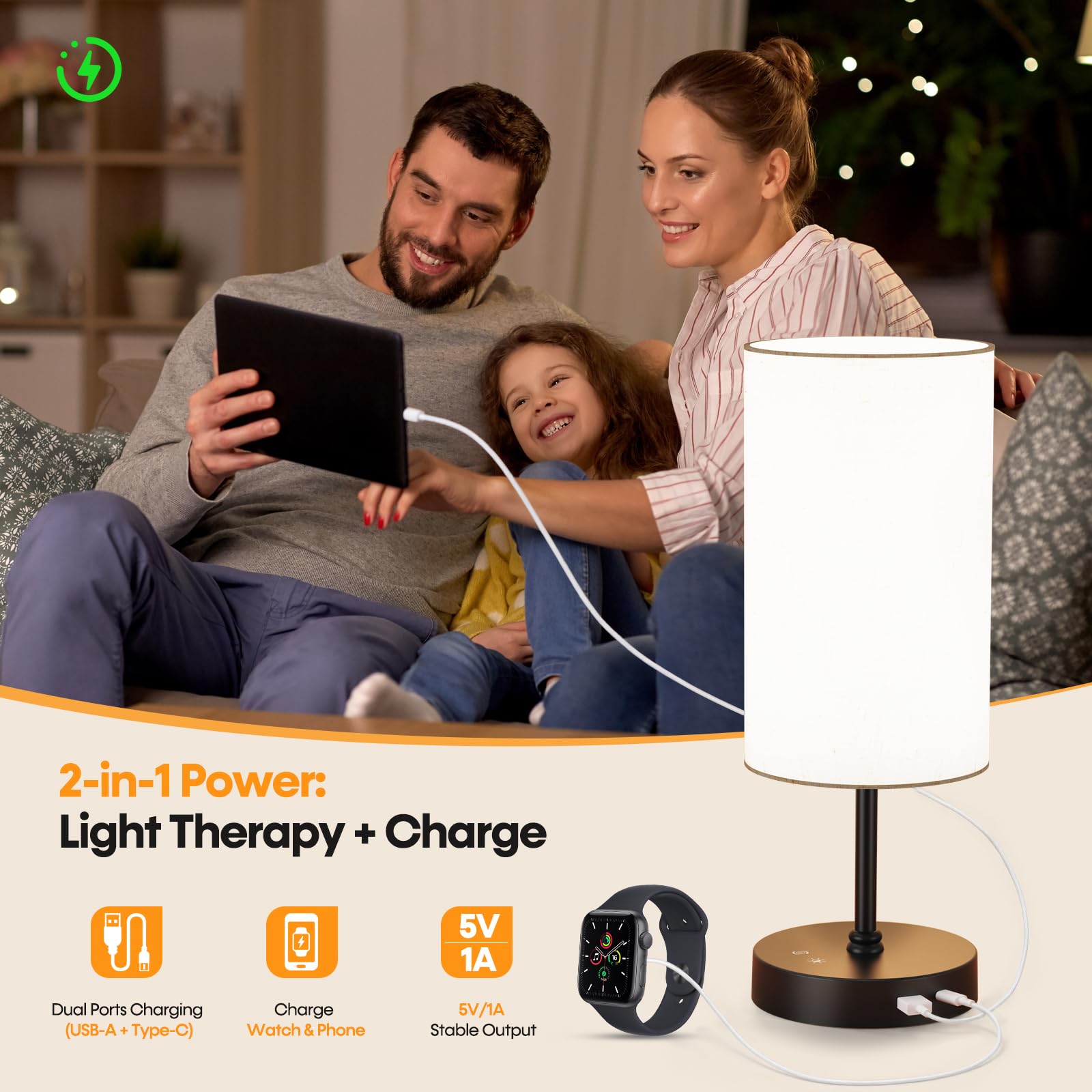 NIORSUN lampe illumination 360 degres lumière uniforme et confortable