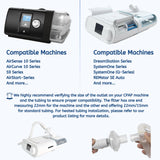 Utilisation en humidification: surveiller la pression et le débit.
