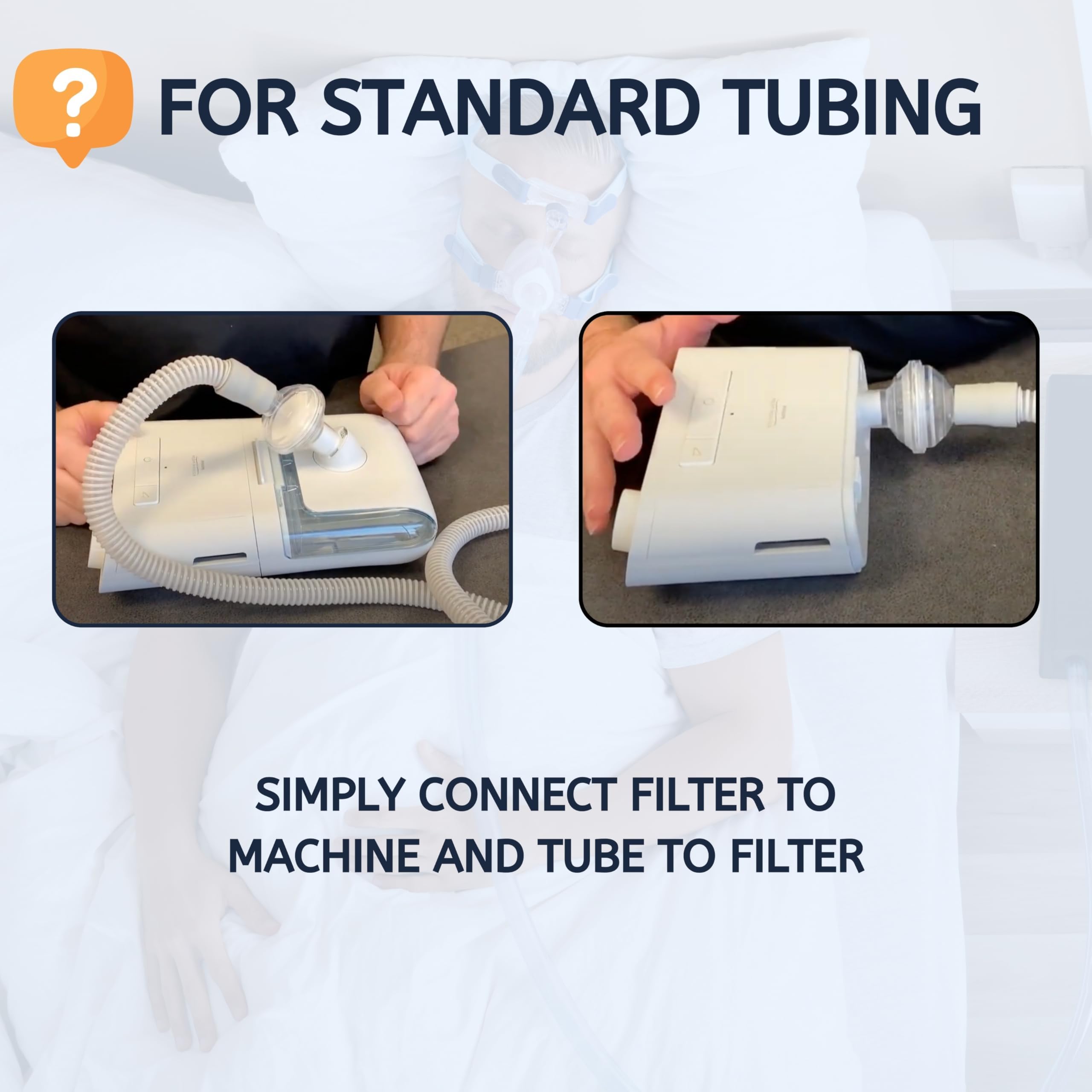 Installation rapide du filtre inline Nispira sans outils.