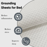 NIULAFR Draps de Mise à la Terre — ambiance chambre, confort doux et repos potentiel.