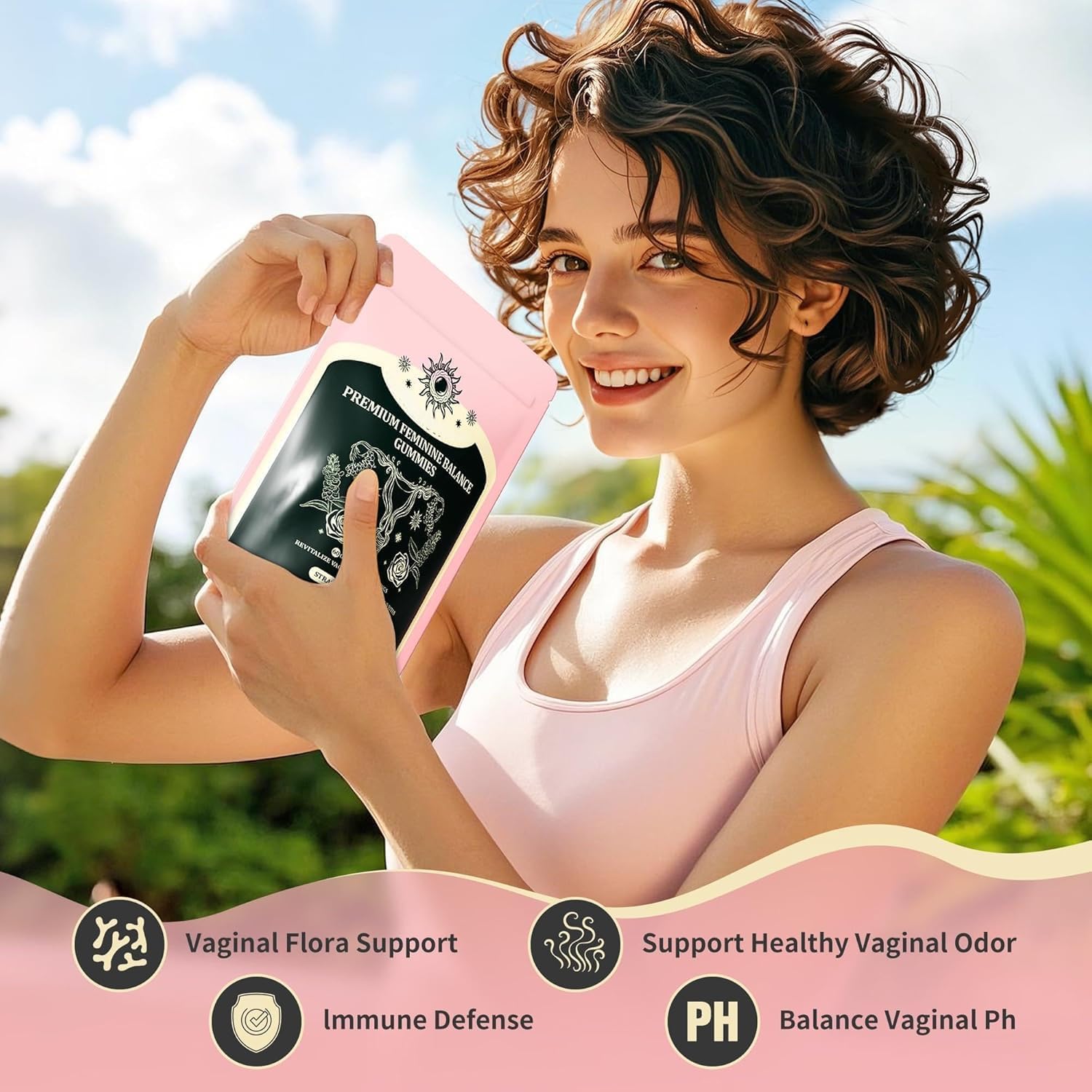 Texture douce des gummies NIUSISE - moment agréable du rituel quotidien