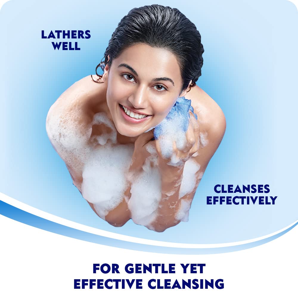 NIVEA bain-douche Bouteille à pompe: pratique et facile à utiliser.