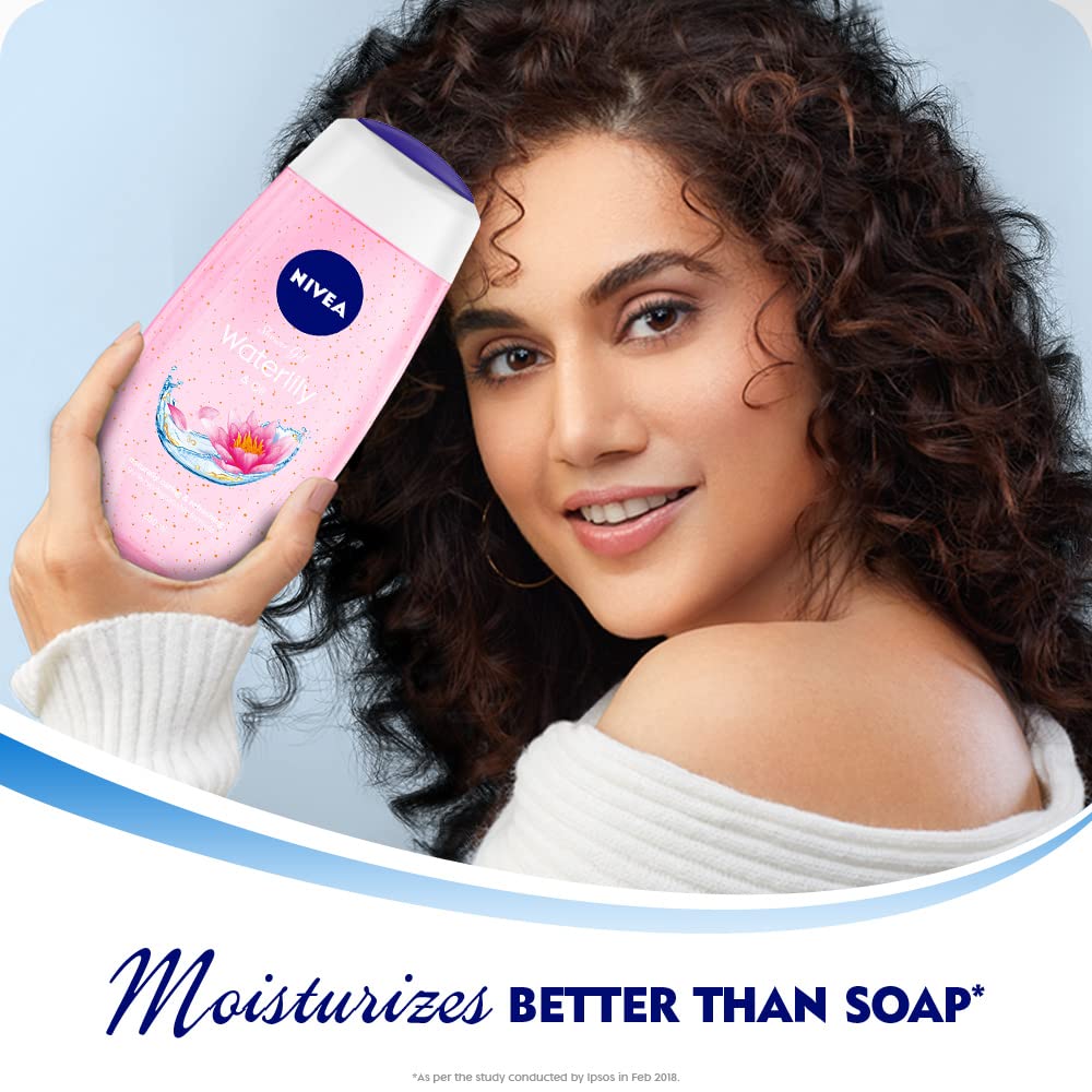NIVEA bain-douche Mousse Soyeuse: mousse riche pour peau douce.