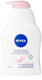NIVEA Intimo Sensitive : bouteille avec pompe pour une application douce et pratique.