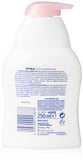 NIVEA Intimo Sensitive : pompe visible pour doser avec précision.