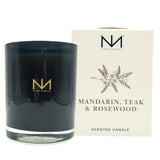 Bougie Niven Morgan Mandarin Teck Rosewood, design élégant et parfum durable.