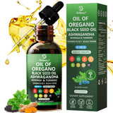 Huile d origan Nivltpure dans une bouteille noire avec pipette pour dosage facile.