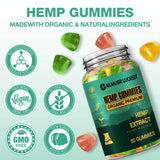 Gommes chanvre NLMUBR LUCKSIT favorisant la relaxation après une journée