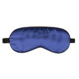 Masque NMM Global en soie Mulberry bleu marine couvre les yeux pour un repos profond