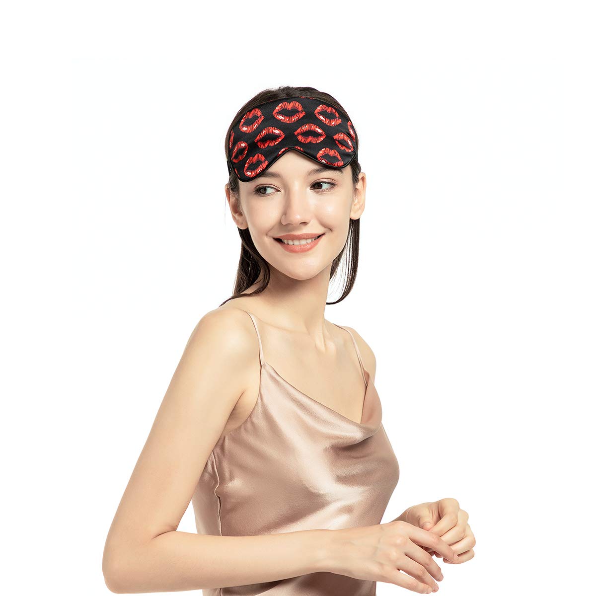 Texture douce de la soie Mulberry du masque NMM Global pour un confort nocturne