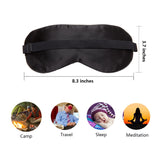 Masque de sommeil élégant NMM Global, design léopard pour le confort nocturne.