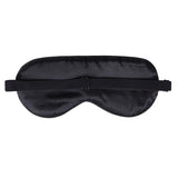 NMM Global masque soie mûrier, aperçu dos et attache arrière, ajustement facile.