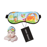 Masque NMM Global en soie 16 momme, douceur naturelle pour le sommeil des tout-petits.