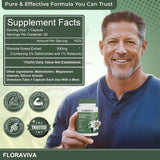 NO BALD Floraviva Rhodiola Rosea bouteille pratique pour énergie et concentration