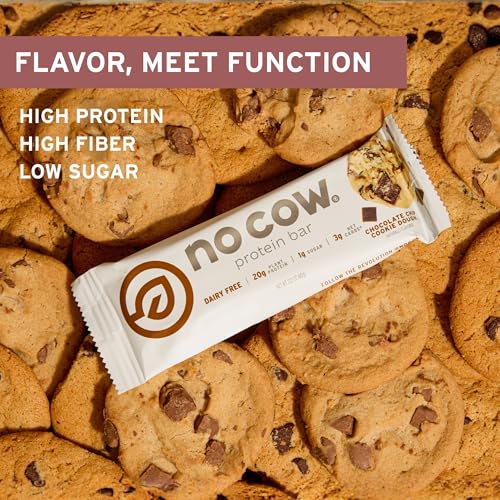 Sans gluten, sans lactose, sans soja, snack sûr pour régimes variés No Cow.