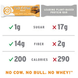 No Cow pack 12 barres véganes, format nomade idéal pour déplacements.