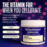 No Days Wasted DHM Detox – Capsules faciles à prendre lors d’une soirée.