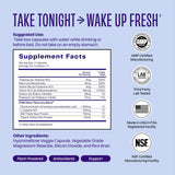 No Days Wasted DHM Detox – Étiquette claire sur le packaging avec les informations essentielles.