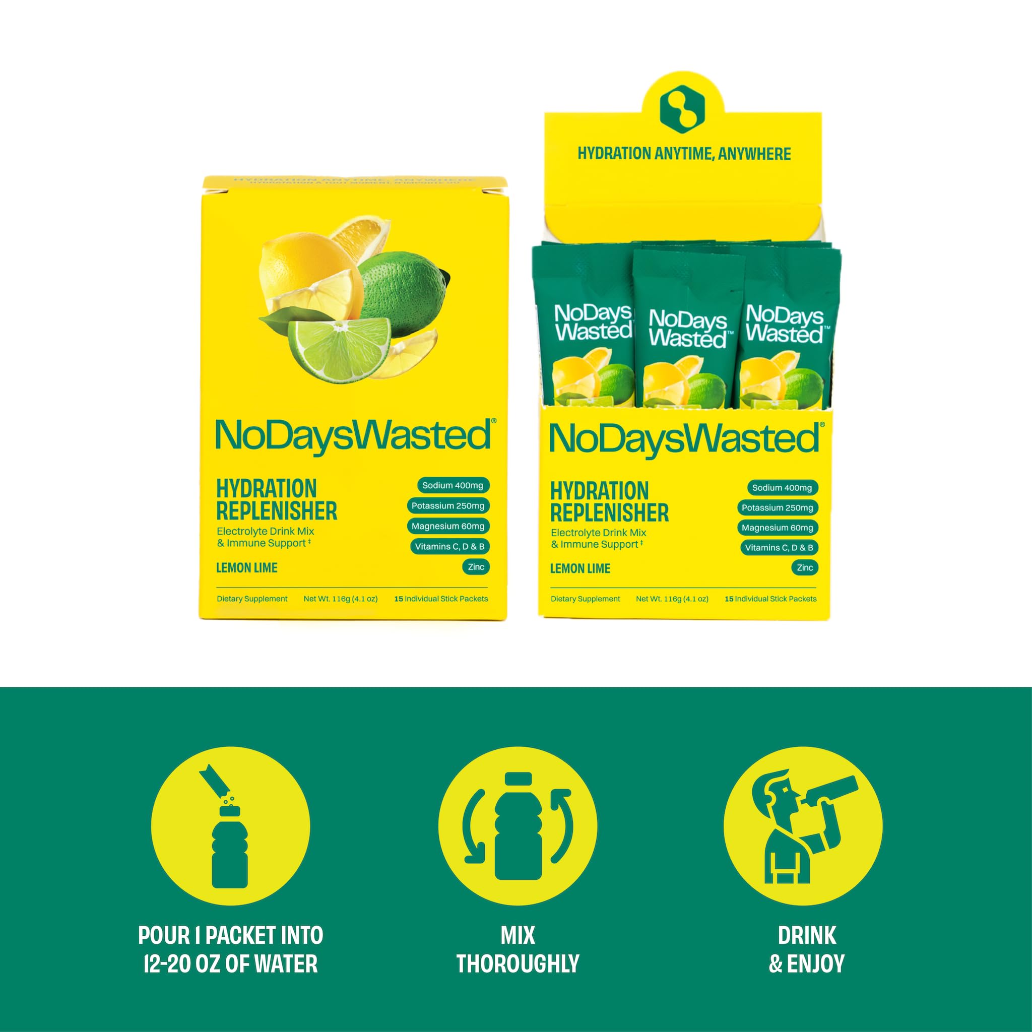 No Days Wasted – gamme de saveurs variées pour divers goûts.