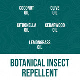 No Mosquitoz, formule sans gras et parfum léger.