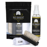 No Sweat kit nettoyage chapeau premium, prête à raviver l’éclat.