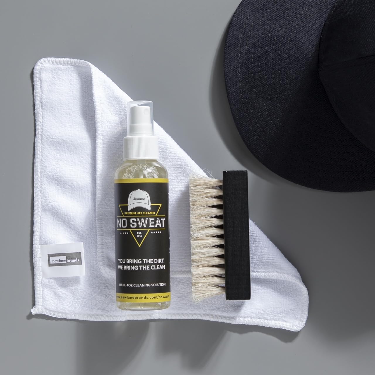 No Sweat utilisation rapide chapeau, rafraîchit le chapeau après usage.