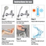 Nobgum douche metallique etui portable: rangement discret et voyage facile.