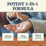 Capsules magnesium citrate Nobi Nutrition favorisant l’absorption