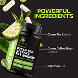 Nobi Nutrition gélules Thé vert, prise quotidienne pour énergie et concentration.