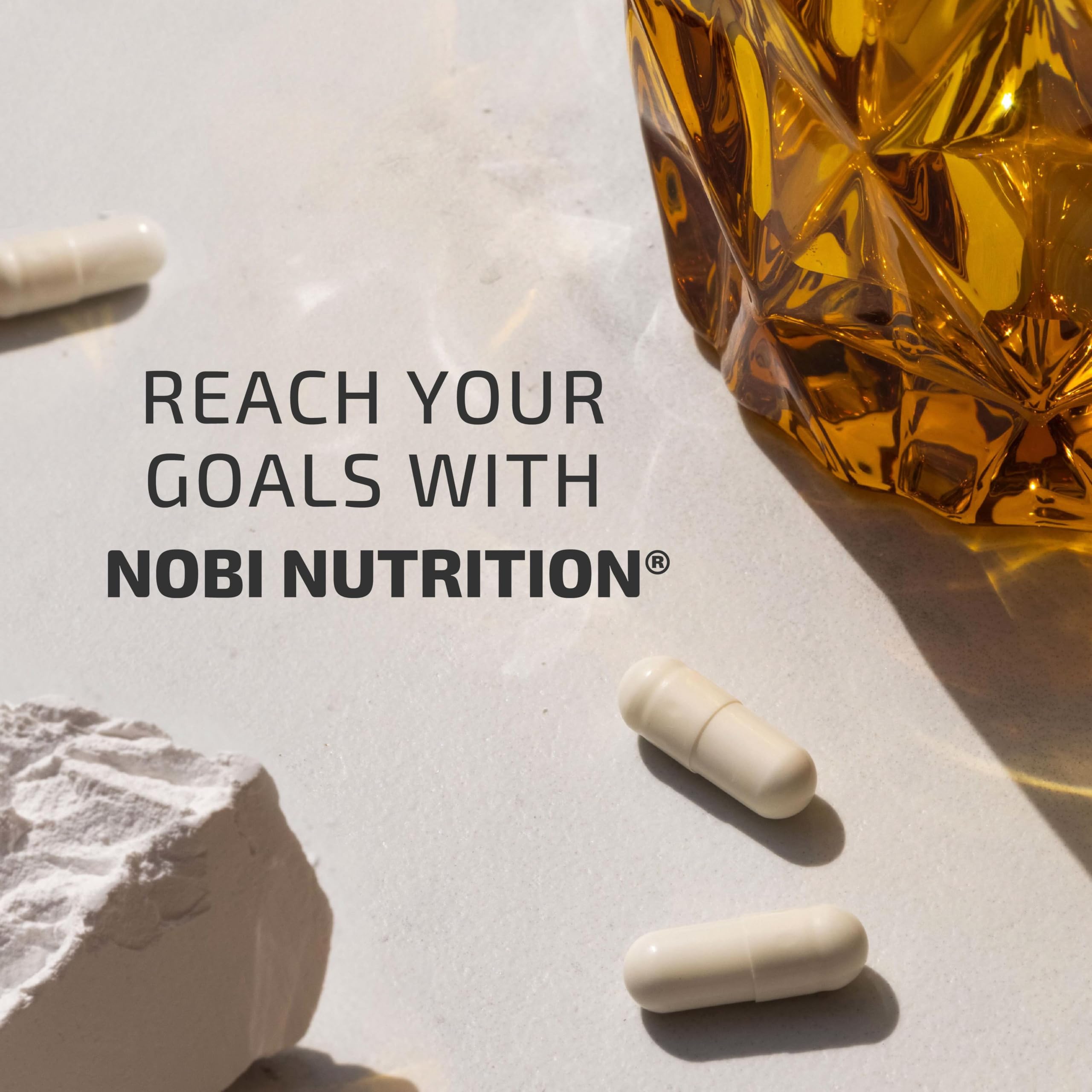 Gomme Nobi Nutrition thé vert, choix quotidien sans artificiels.