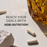 Gomme Nobi Nutrition thé vert, choix quotidien sans artificiels.