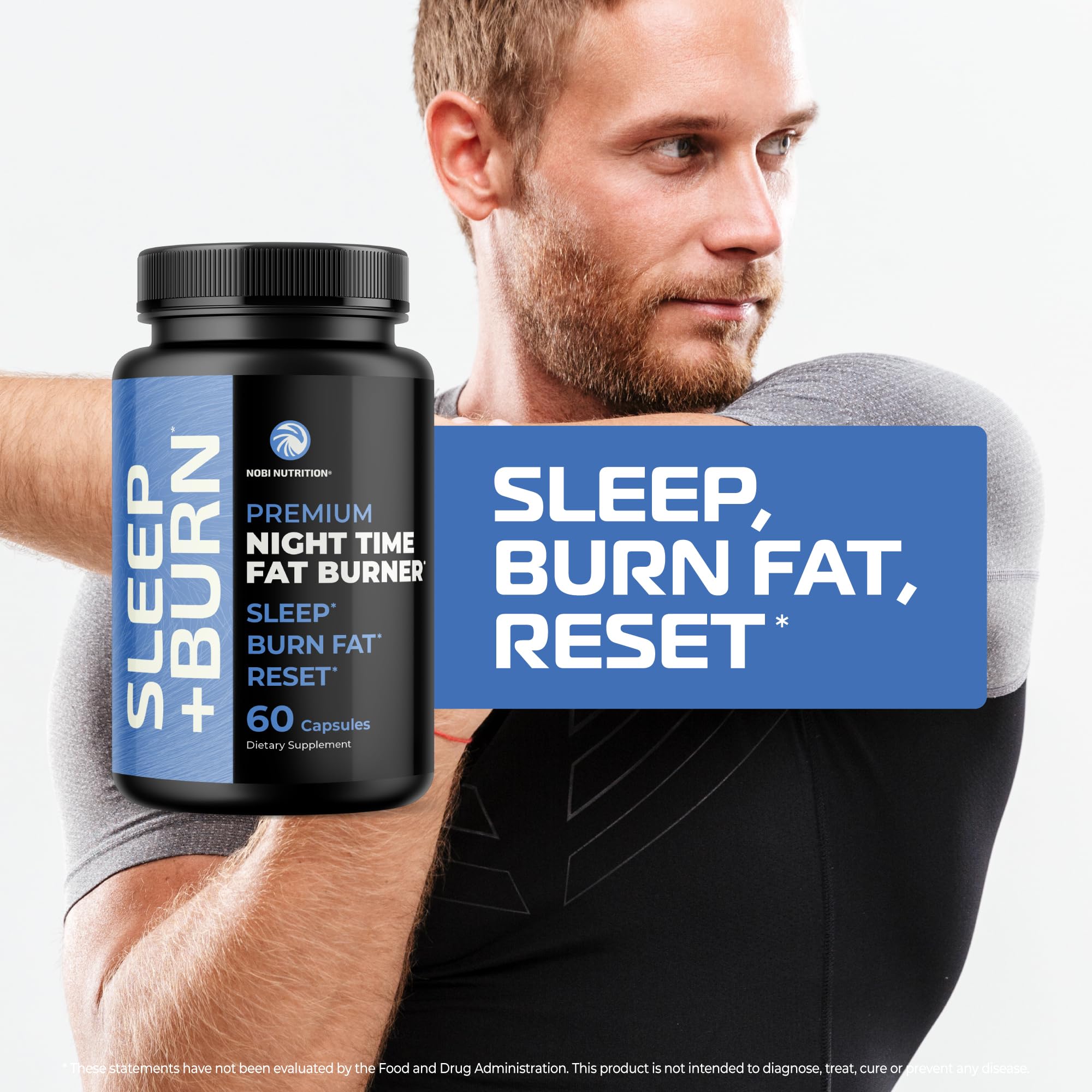 Notice Night Time Fat Burner prête à l’emploi pour l’usage en soirée.