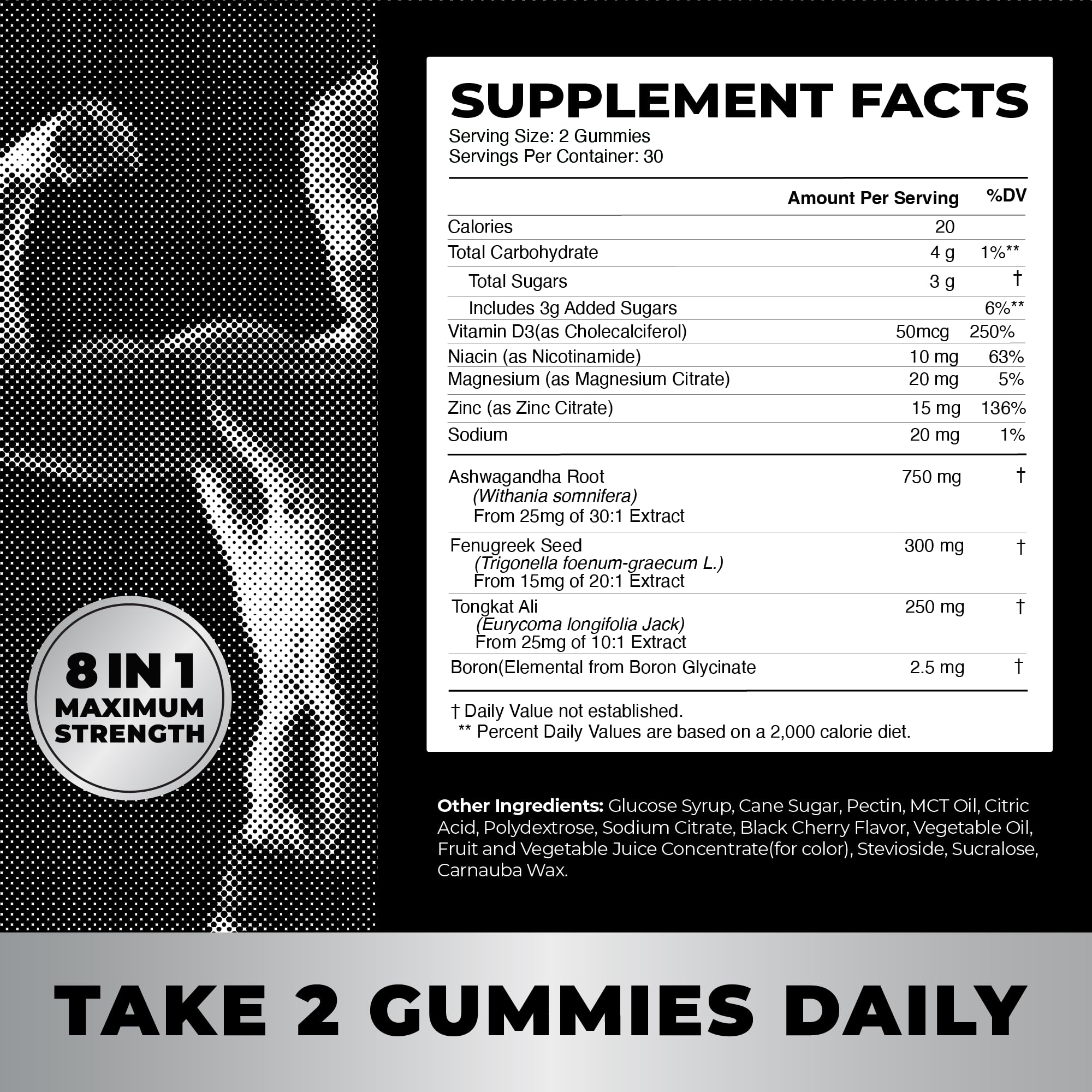 Gommes faciles à mâcher Test Boost Max, usage quotidien possible.