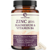 Nobi Nutrition zinc-magnésium-b6, bouteille: équilibre quotidien et bien-être.