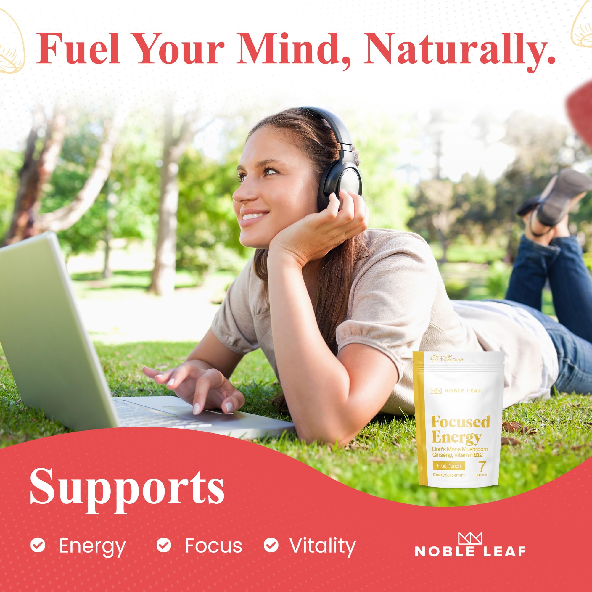 Noble Leaf gommes végane sans additifs, option consciente et savoureuse.