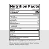 Noble Origins Protéine Vanille ingrédients organes: nutrition variée et naturelle.