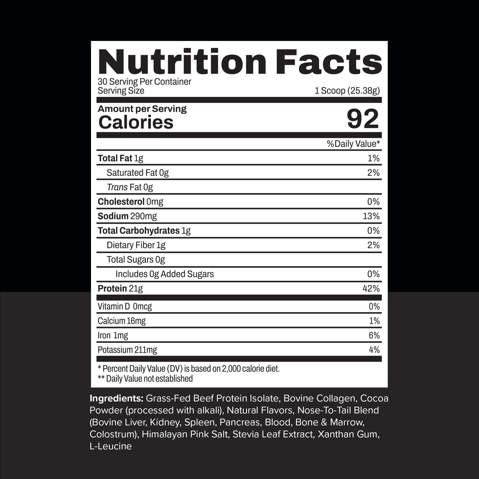 Noble Origins zéro glucides, préparation rapide et efficace.