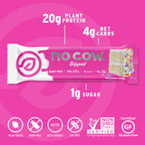 Barre No Cow sans gluten et sans lactose pour régimes équilibrés.