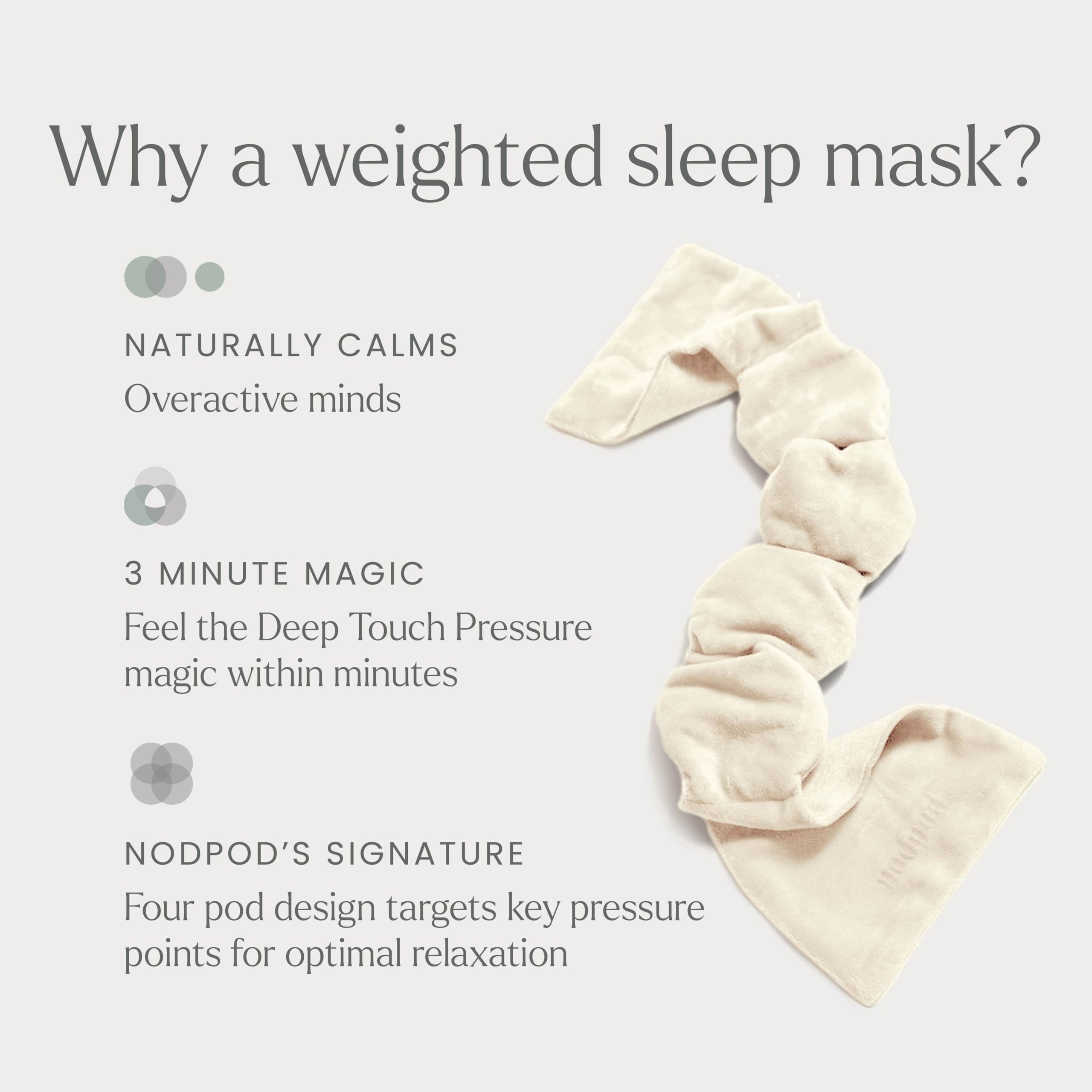nodpod blocage-lumiere pour sommeil profond