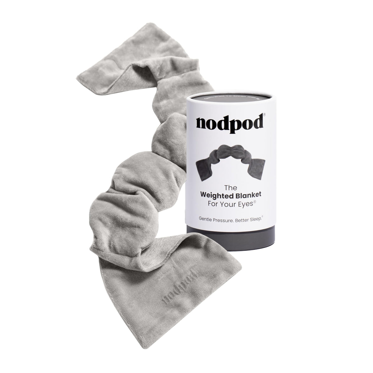 Nodpod masque-pression-douce-dormir: confort apaisant pour un sommeil profond.