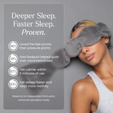 Nodpod masque-pression-douce-texture-coton: doublure en coton respirant et douceur.