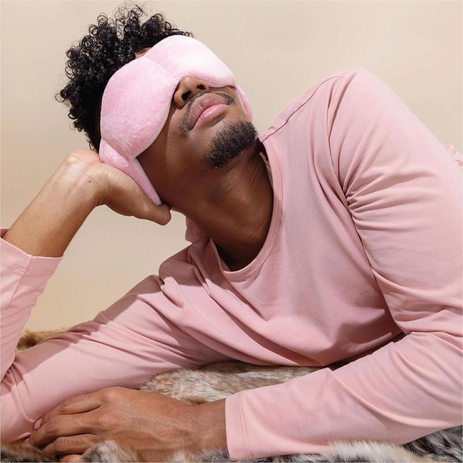 Nodpod masque-yeux matériaux-doux-oeko-tex: coton jersey et microfleece certifiés OEKO-TEX pour peau sensible.