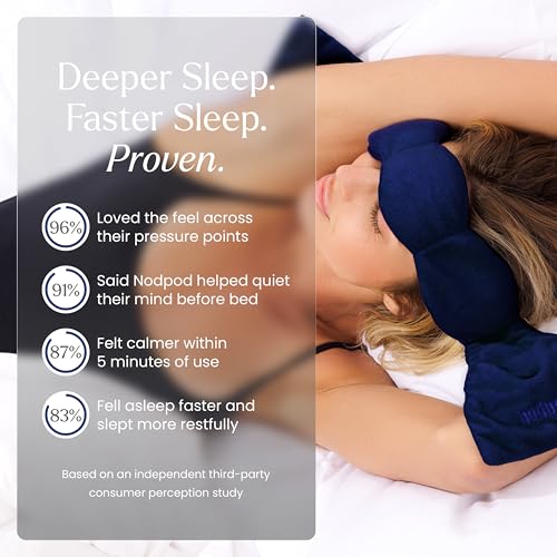 Nodpod masque-yeux-refroidissement-congelable: refroidissement flexible pour soulager la fatigue oculaire.