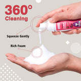 NOHOO dentifrice canteloup en mousse, saveur douce pour l'apprentissage.