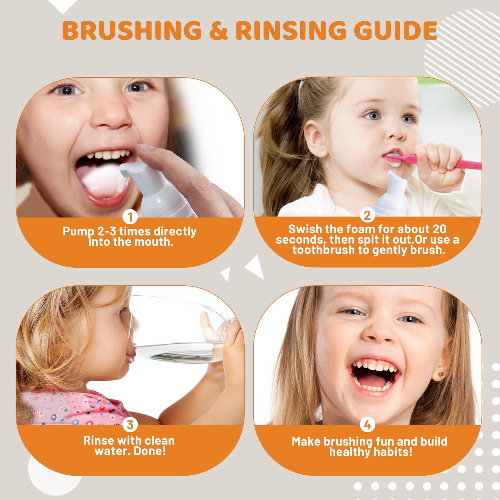 NOHOO dentifrice enfant saveur orange – plaisir de se brosser tous les jours.